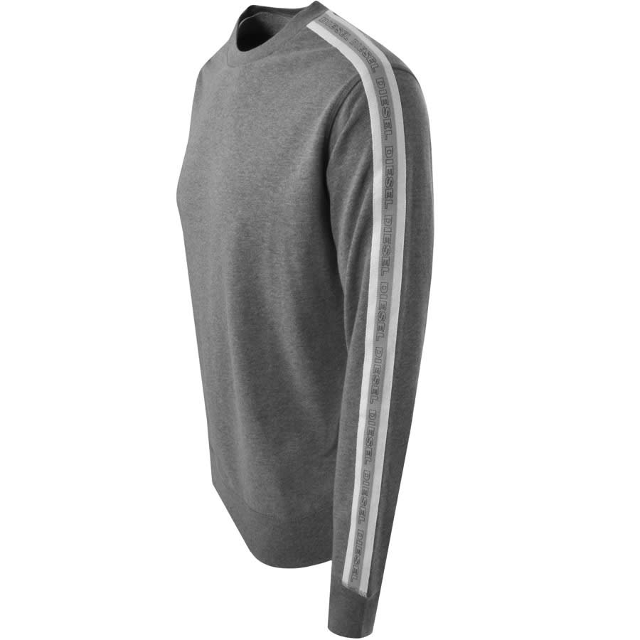 Alternative Image for ProductDiesel Crew Neck Willy Sweatshirt Grey3